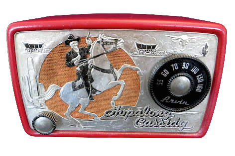 1950 Old Arvin Hopalong Cassidy Old Arvin Hopalong Cassidy - radioexperto.com