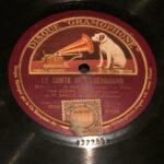 disco pizarra gramofono “Le Comte de Luxembourg” - Radioexperto.com