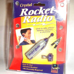 rocket crystal radio rocket crystal radio
