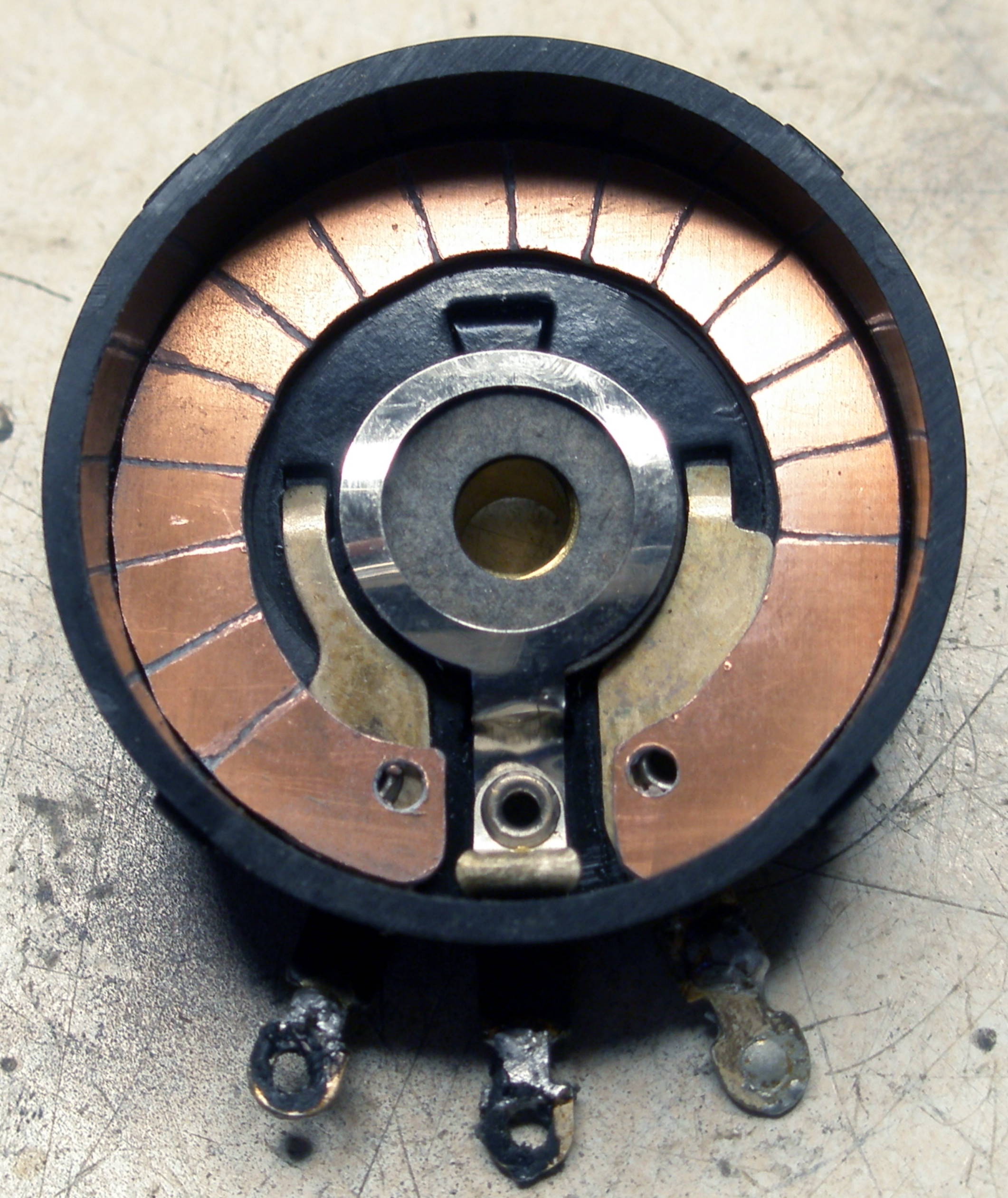 Reparación Potenciómetro radio antigua - Autoradio Philco mod 7 - 13