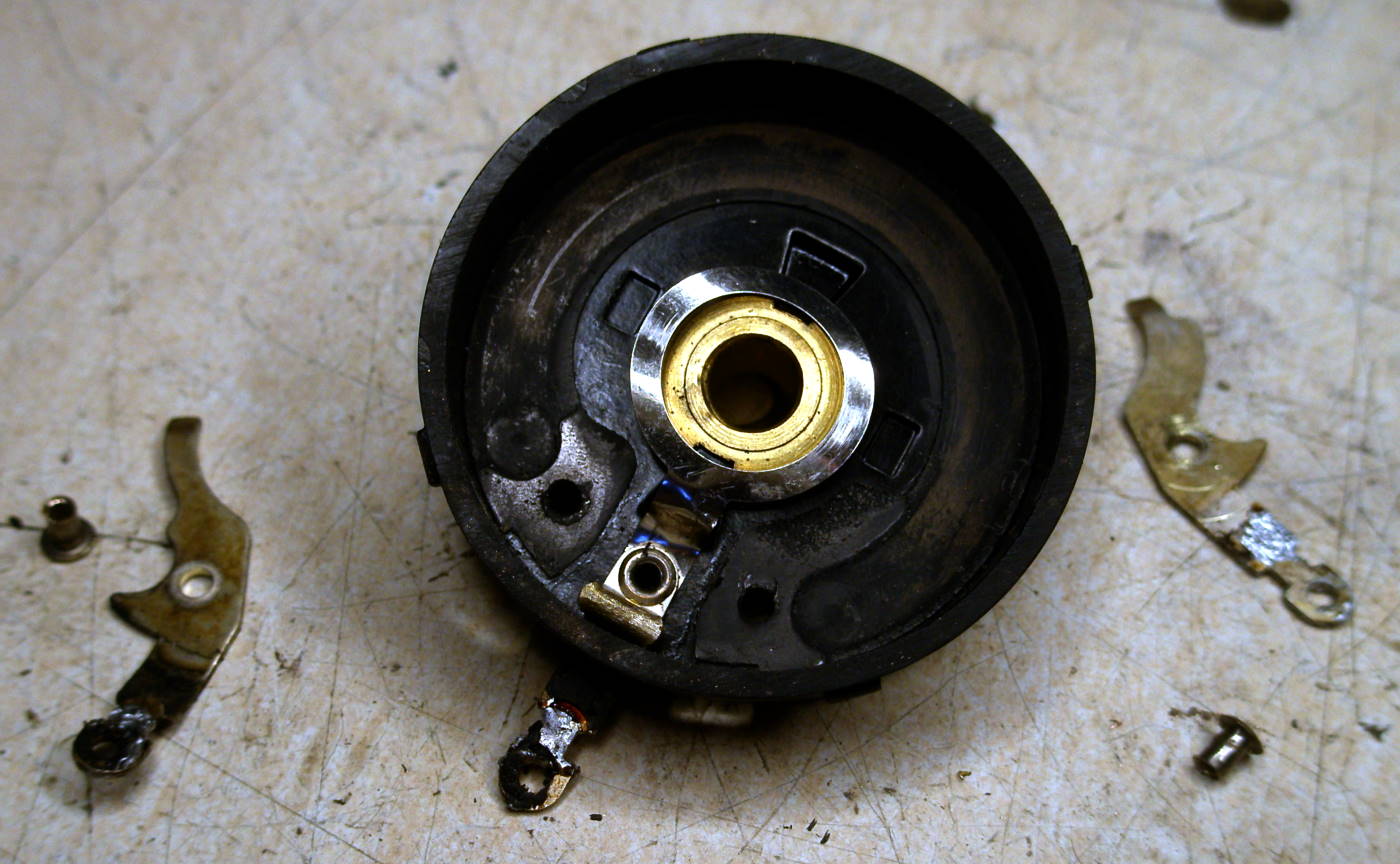 Reparación Potenciómetro radio antigua - Autoradio Philco mod 7 - 14