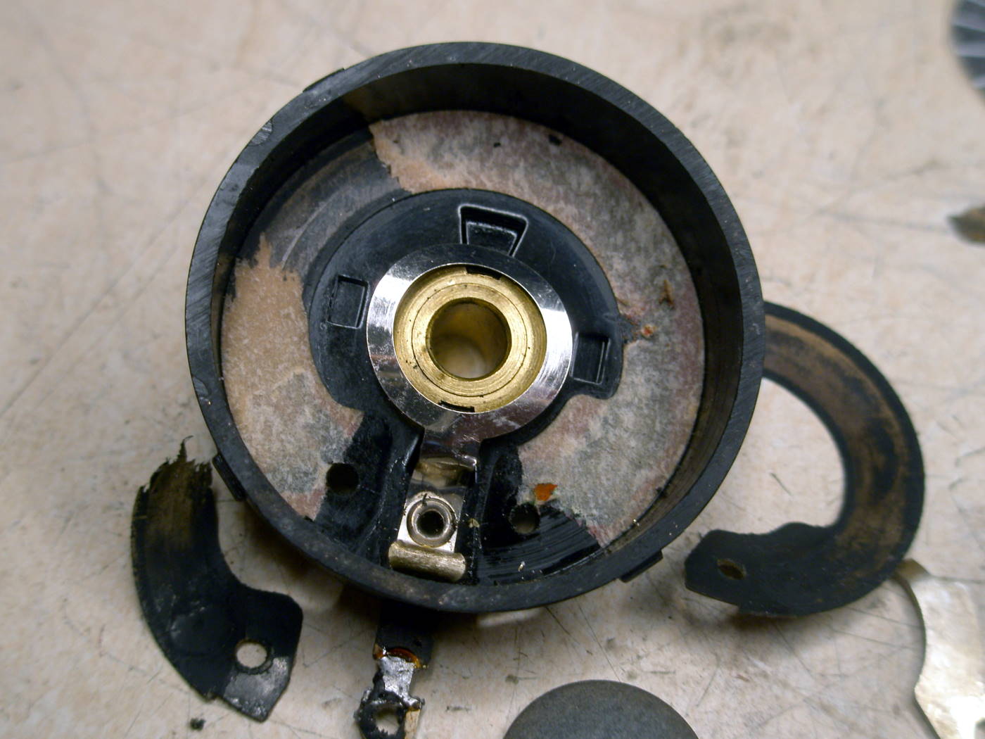 Reparación Potenciómetro radio antigua - Autoradio Philco mod 7 - 15