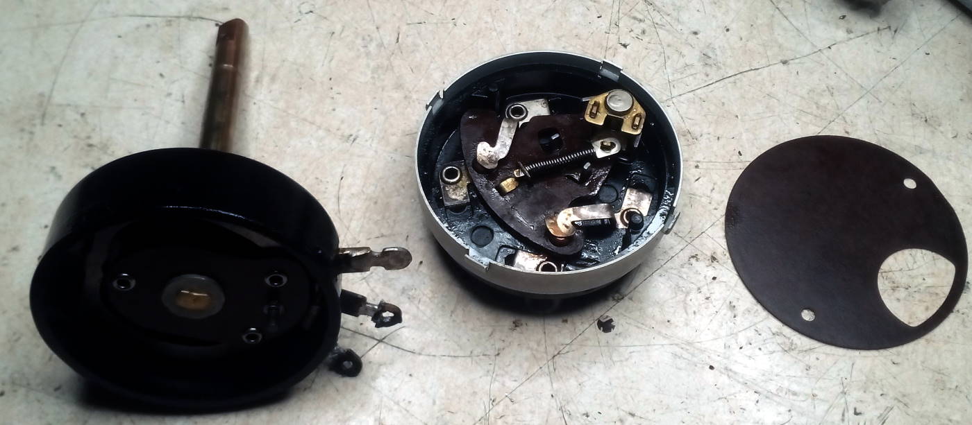 Reparación Potenciómetro radio antigua - Autoradio Philco mod 7 - 3