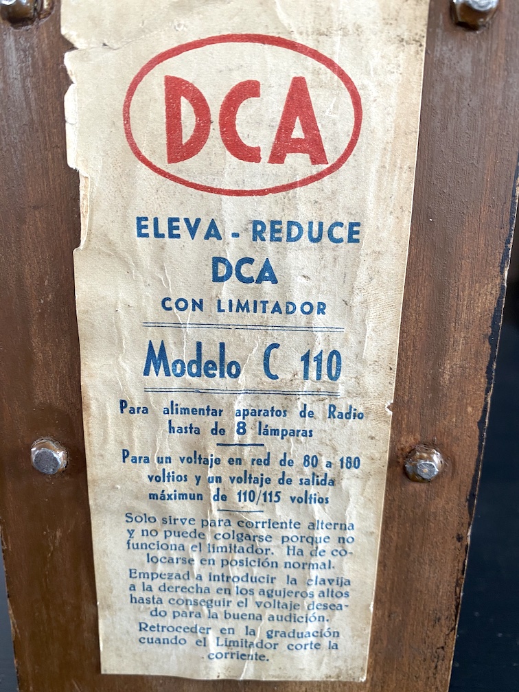 Elevador reductor DCA modelo C110