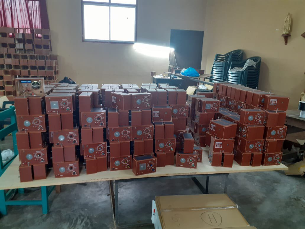 taller construcción de la radio