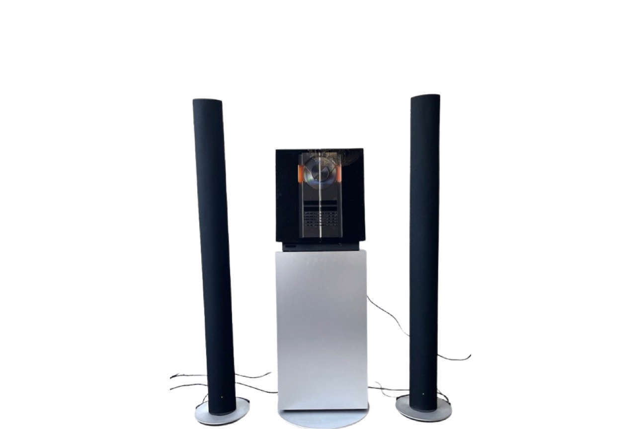 Beosound 2300 y Altavoces Beolab 6000. Icono de los 90 y 2000
