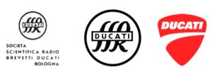 Logos Ducati - de la radio a la moto