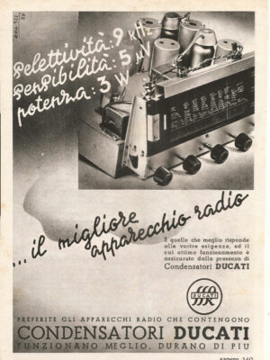 publicidad condensadores Ducati