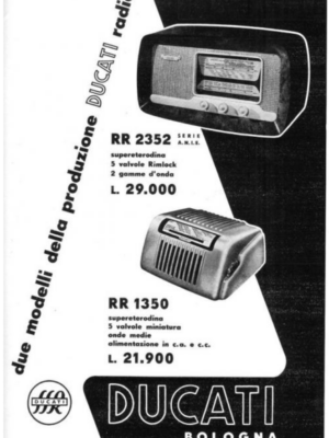 publicidad ducati años 50 rr 1350 y rr 2352