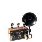 Radio Gacon coa vávulas vistas año 1923