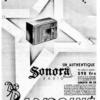 Radio de valvulas Sonora R34 de 1933