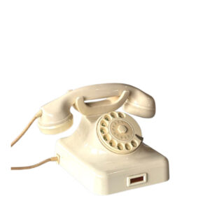 Siemens W48, teléfono blanco