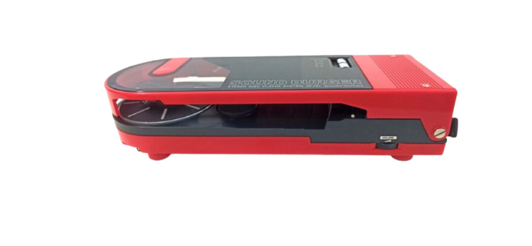 1982 Audio Technica Sound burger rojo