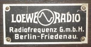 Logo Loewe Radio