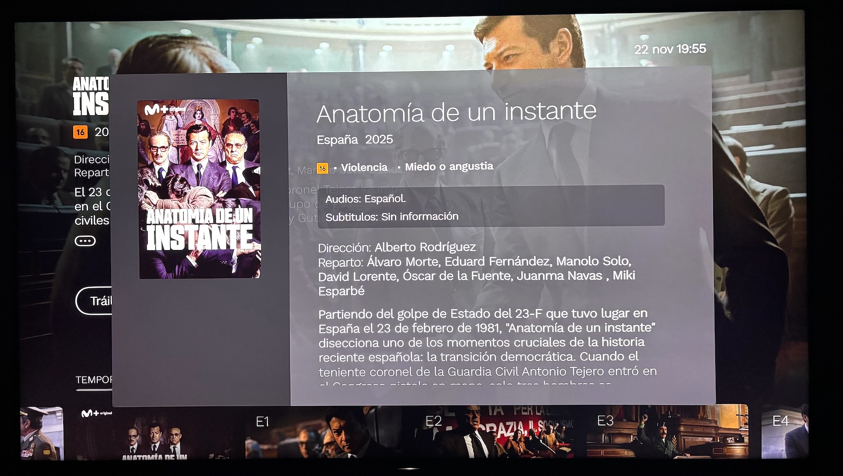 Serie "Anatomía de un instante"