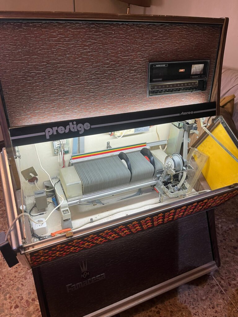 Jukebox NSM 160 de test - Prototipo