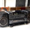 Sanyo M 905SR, radio, doble cassette y Bluetooth