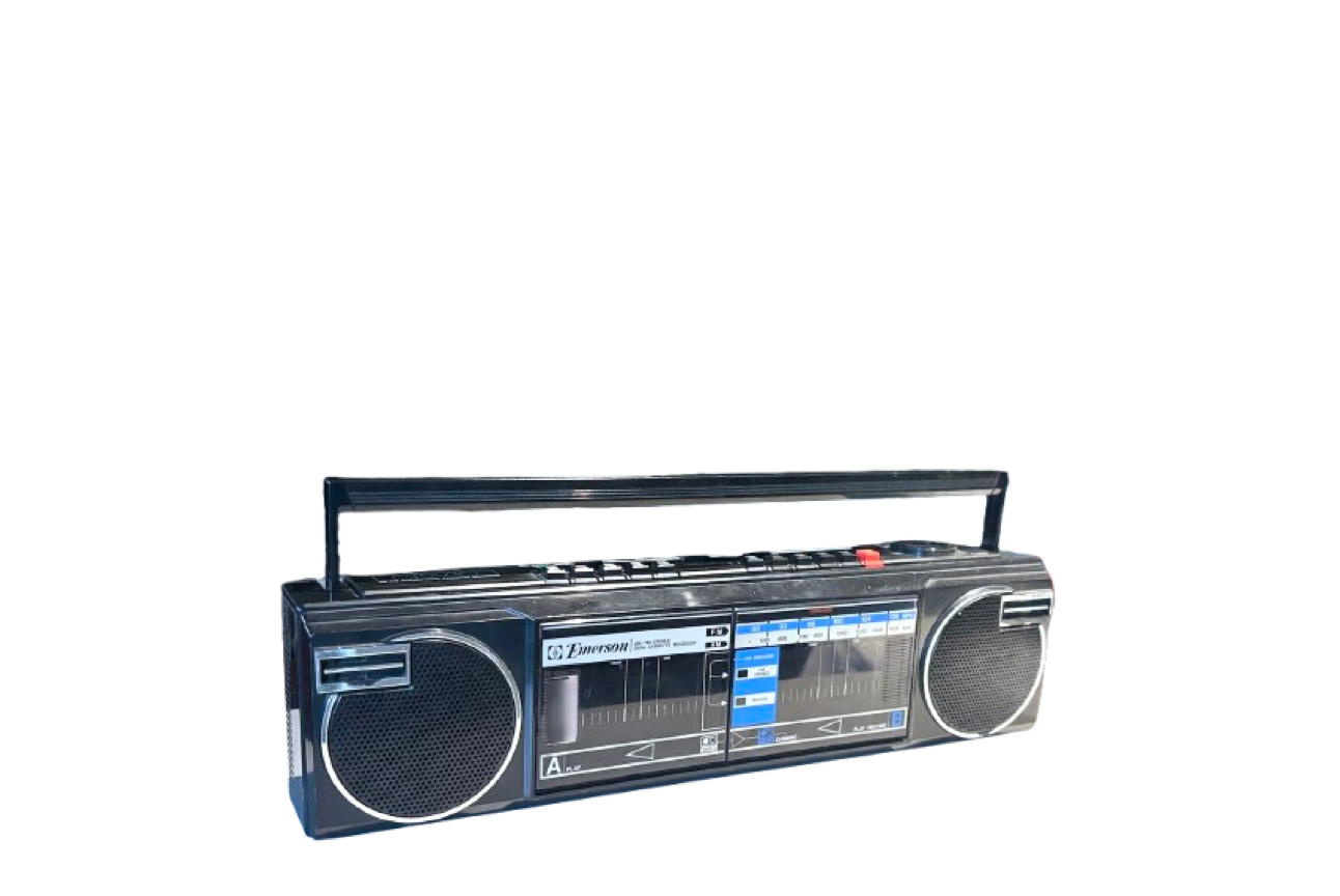 9 – «BoomBox» Emerson CTR930 (+ Bluetooth): Vuelve al radiocassette