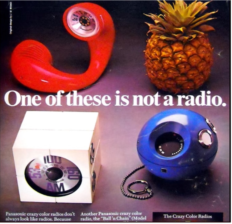 Anuncio Panasonic años 70