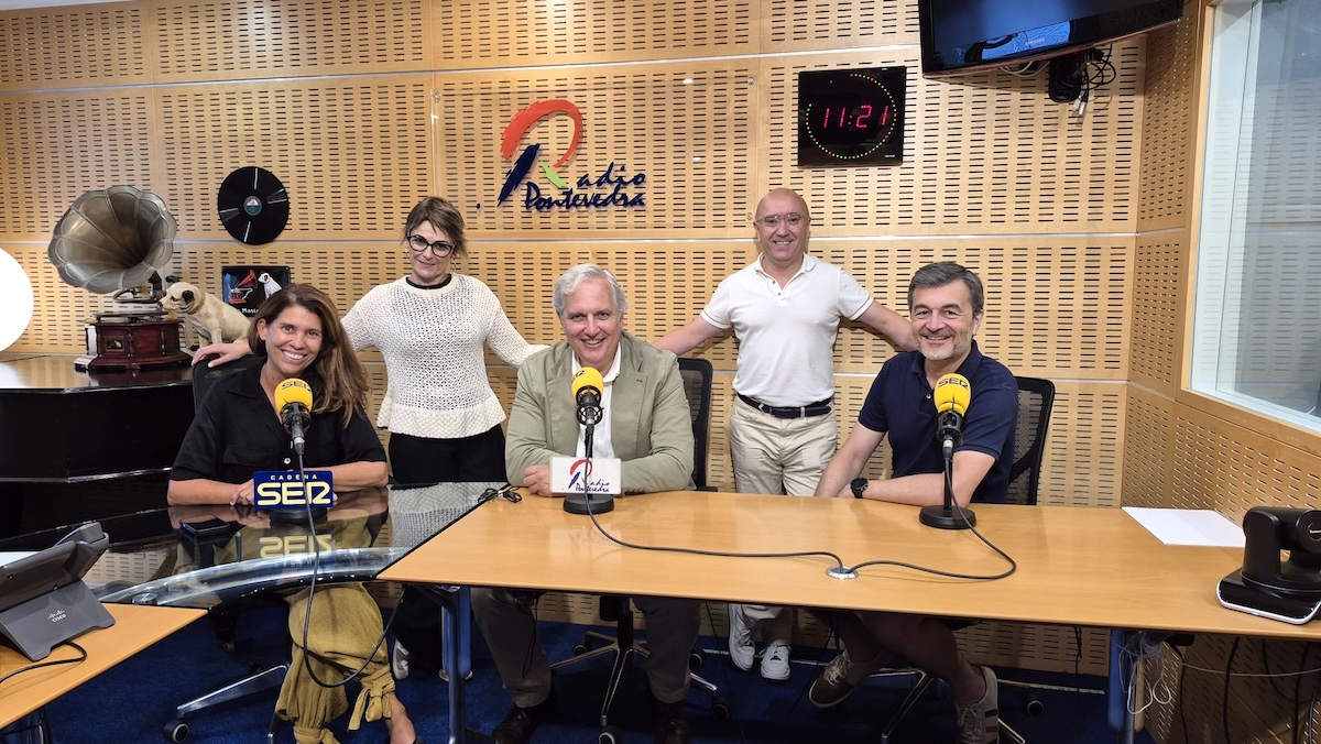 Radioexperto visita Radio Pontevedra